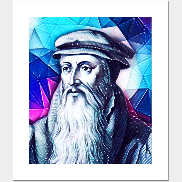 John Knox Snowy Portrait | John Knox Artwork 13 Wall Art by JustLit